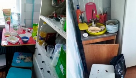 В Оренбургской области полицейские нашли в захламленной квартире закрытых на сутки четверых детей