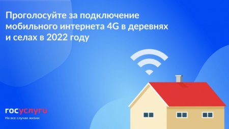 Стартовало всероссийское голосование по подключению малых населённых пунктов к качественной мобильной связи и скоростному интернету