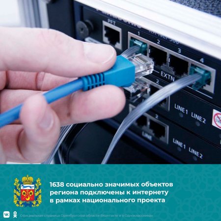 Объекты подключены к интернету в рамках федерального проекта «Информационная инфраструктура» национальной программы «Цифровая экономика Российской Федерации».