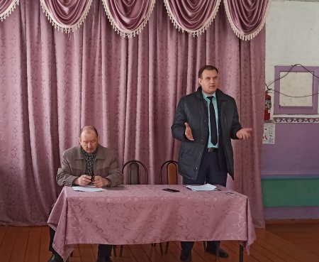 Согласно ранее утверждённому графику, сегодня состоялось очередное собрание граждан: на этот раз оно прошло в посёлке Первомайский.