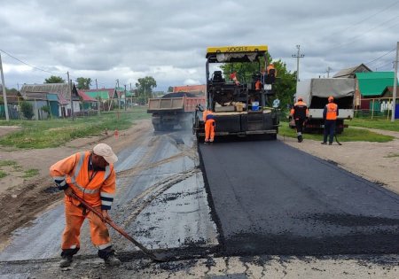 В городе Абдулино продолжается основной ремонт улично-дорожной сети.