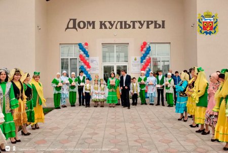 В селе Новоякупово Абдулинского городского округа открылся обновленный Дом культуры в рамках нацпроекта «Культура».