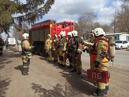 20 апреля, в школе №1 г.Абдулино прошли командно-тактические учения МЧС