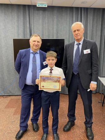 Школьник из Абдулино стал победителем на Всероссийском форуме «Мы гордость Родины»!